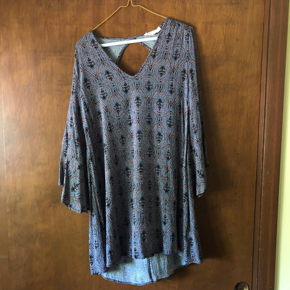 Patterned day dress